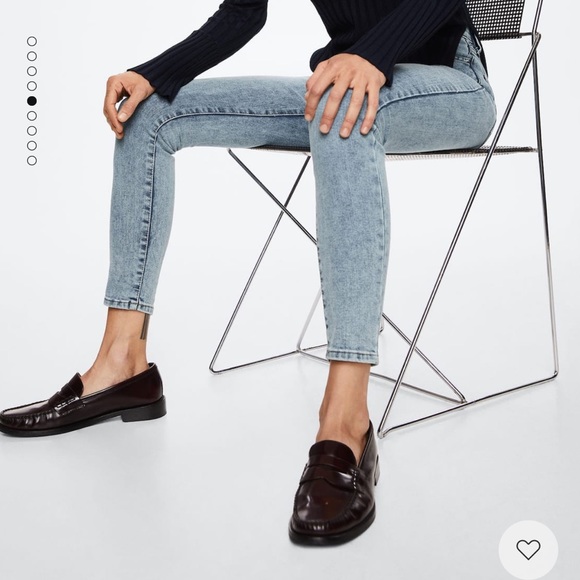 Elsa Medium Waist Skinny Jeans - Picture 2 of 8